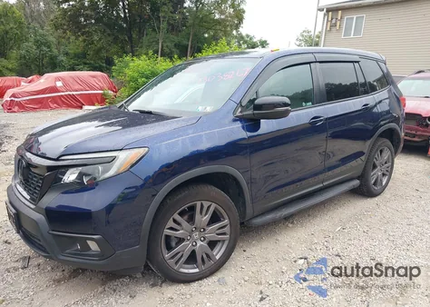 2020 Honda Passport Awd Ex-L from USA, damaged, VIN 5FNYF8H58LB002424